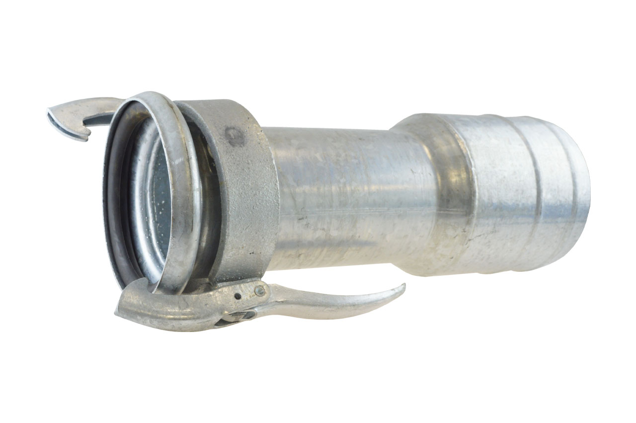 M-Teil mit gesickter Schlauchtülle, System Perrot (KMS-Si), Stahl verzinkt