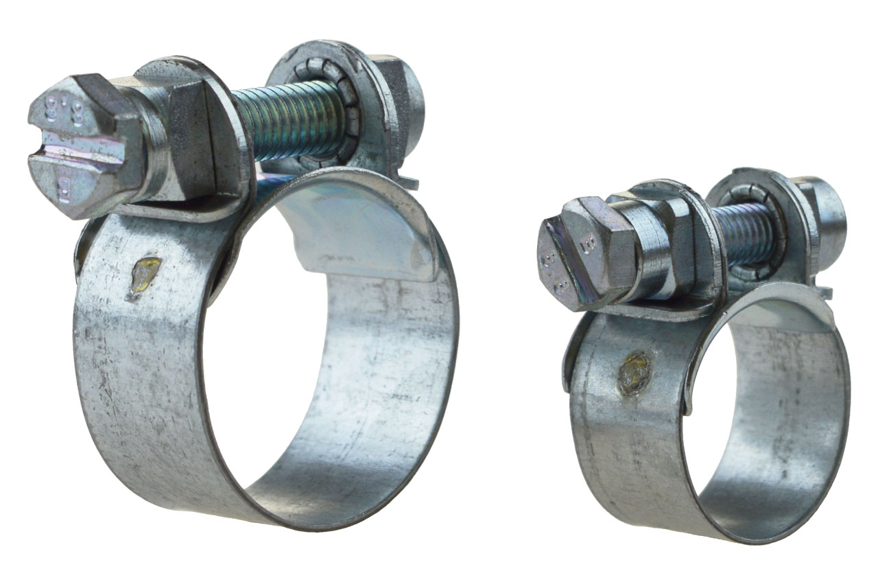 Spannbackenschelle W1 - verzinkt für Bremsschläuche, DIN 3017