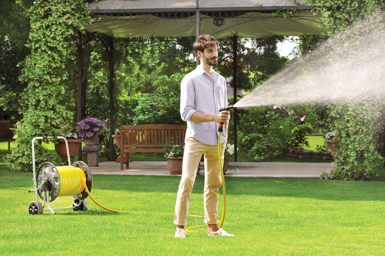 Claber Schlauchwagen METAL PROFY