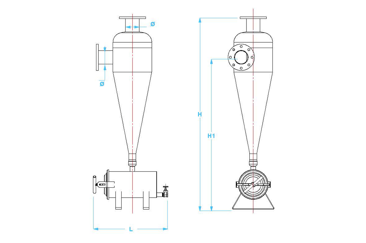 EIV - Hydrozyklon-Filter - Sandfilter technische Daten