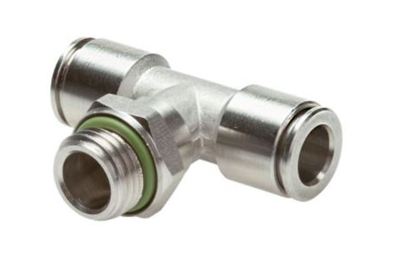 TE-Steckverschraubung mit Außengewinde, Edelstahl