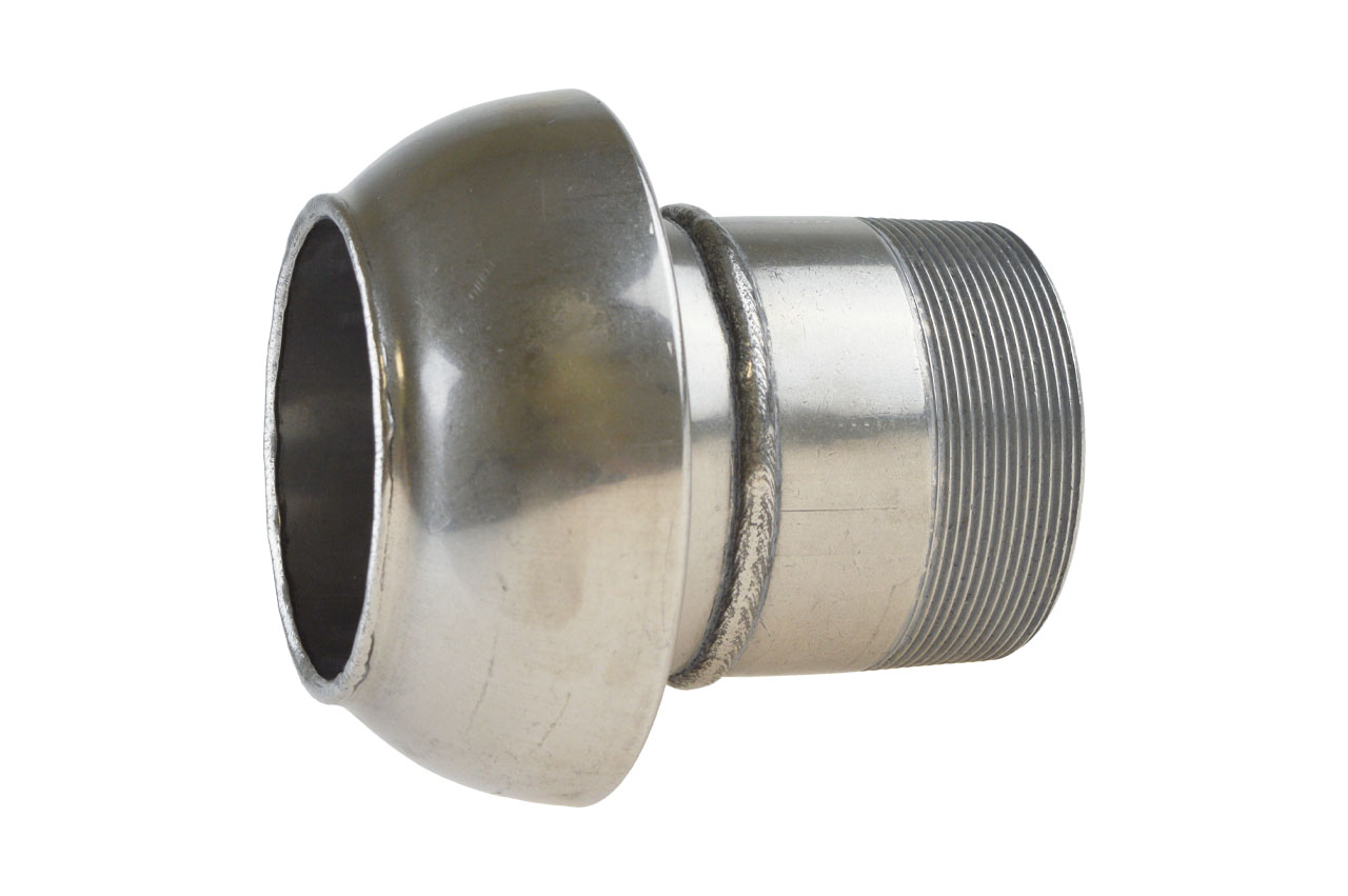 V-Teil mit Außengewinde, System Perrot (KVG), Edelstahl