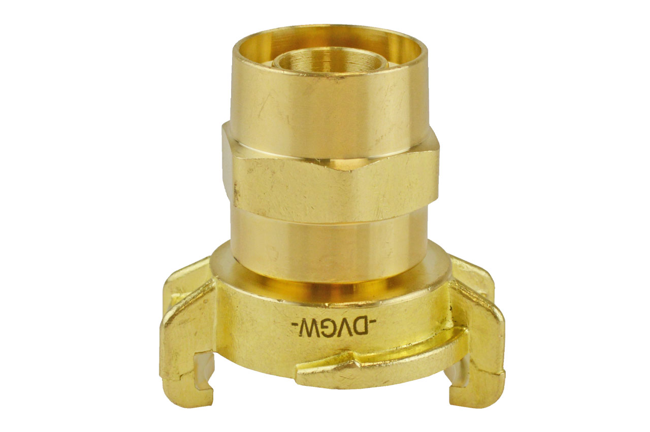 GEKA® plus Schraubkupplung XK, KTW BWGL, Messing