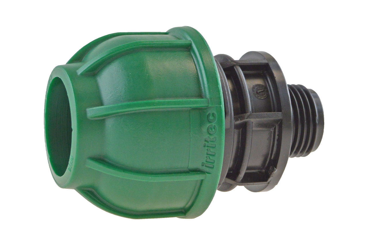 PE Kupplung mit Außengewinde, Brauchwasser - Connecto™