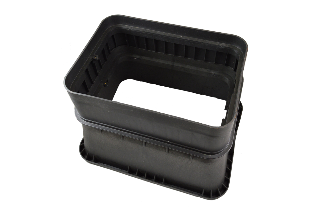 Ventilbox JUMBO mit Erhöhung, Abbildung ohne Deckel