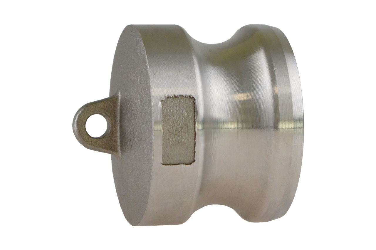 V-Teil Blindkupplung Typ DP, System Kamlock, VA