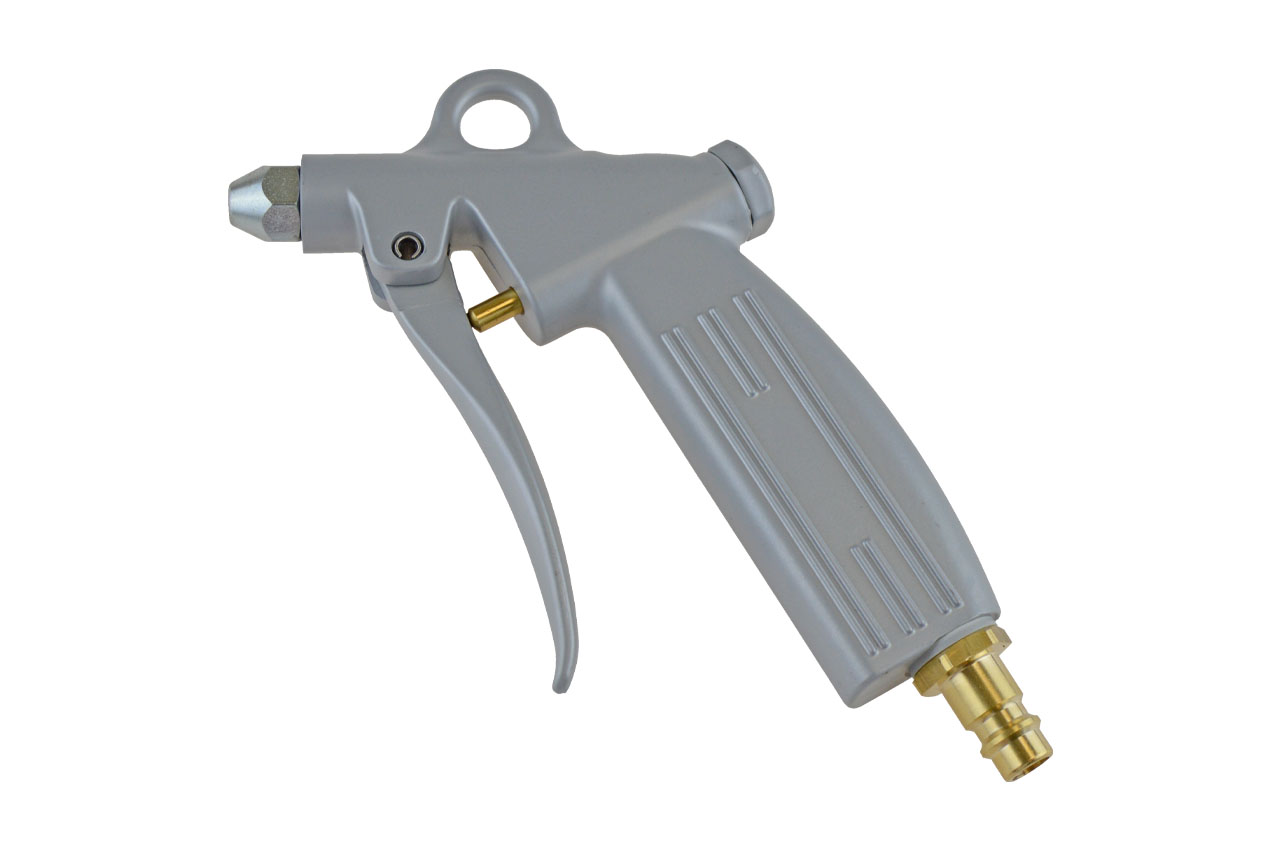 Ausblaspistole mit Kurzdüse, Aluminium
