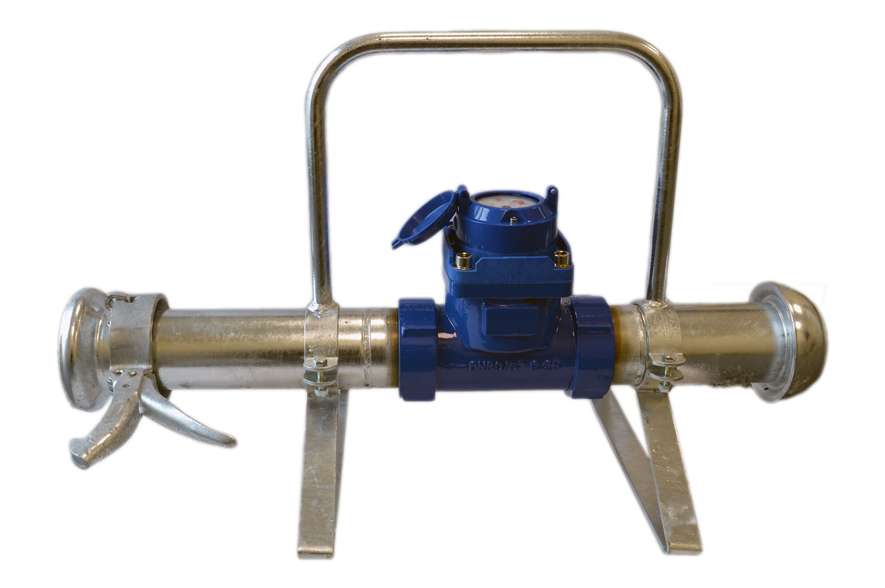 Wasserzähler TWP 3" mit Tragegestell, System Perrot