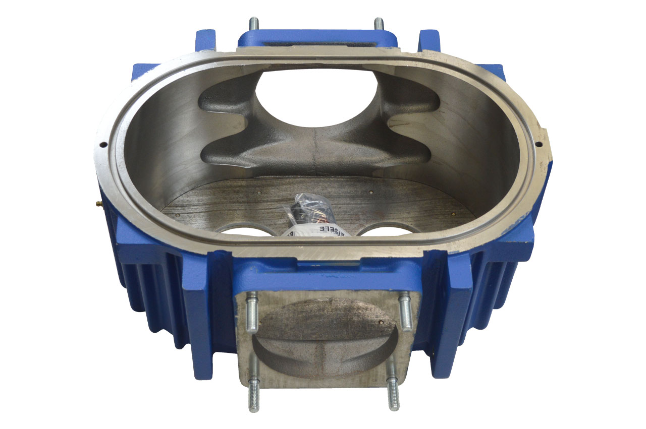 Eisele Gehäuse mit Verschleißplatte