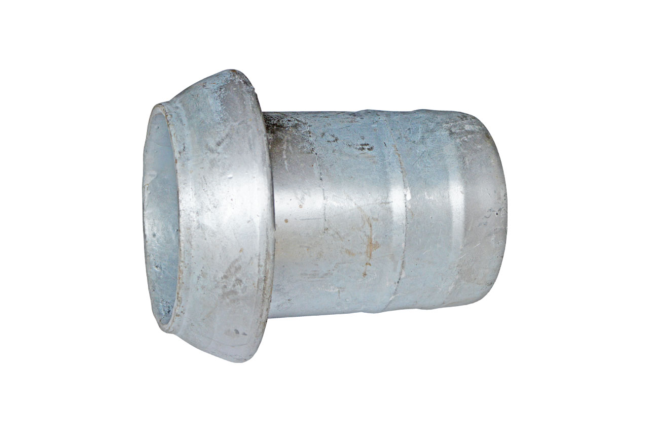 V-Teil mit gesickter Schlauchtülle, System Perrot (KVS-SI EL), Stahl verzinkt