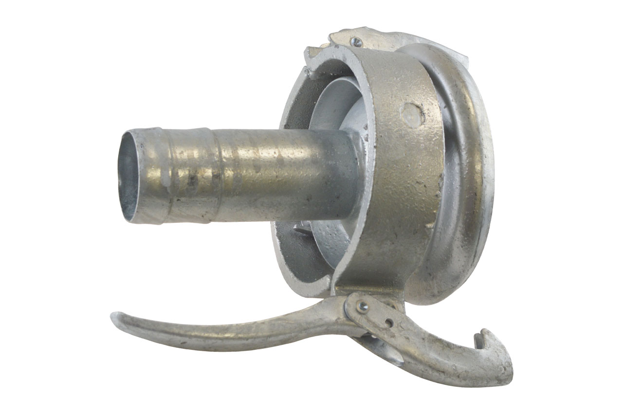 M-Teil mit gesickter Schlauchtülle, System Perrot (KMS-Si), Stahl verzinkt