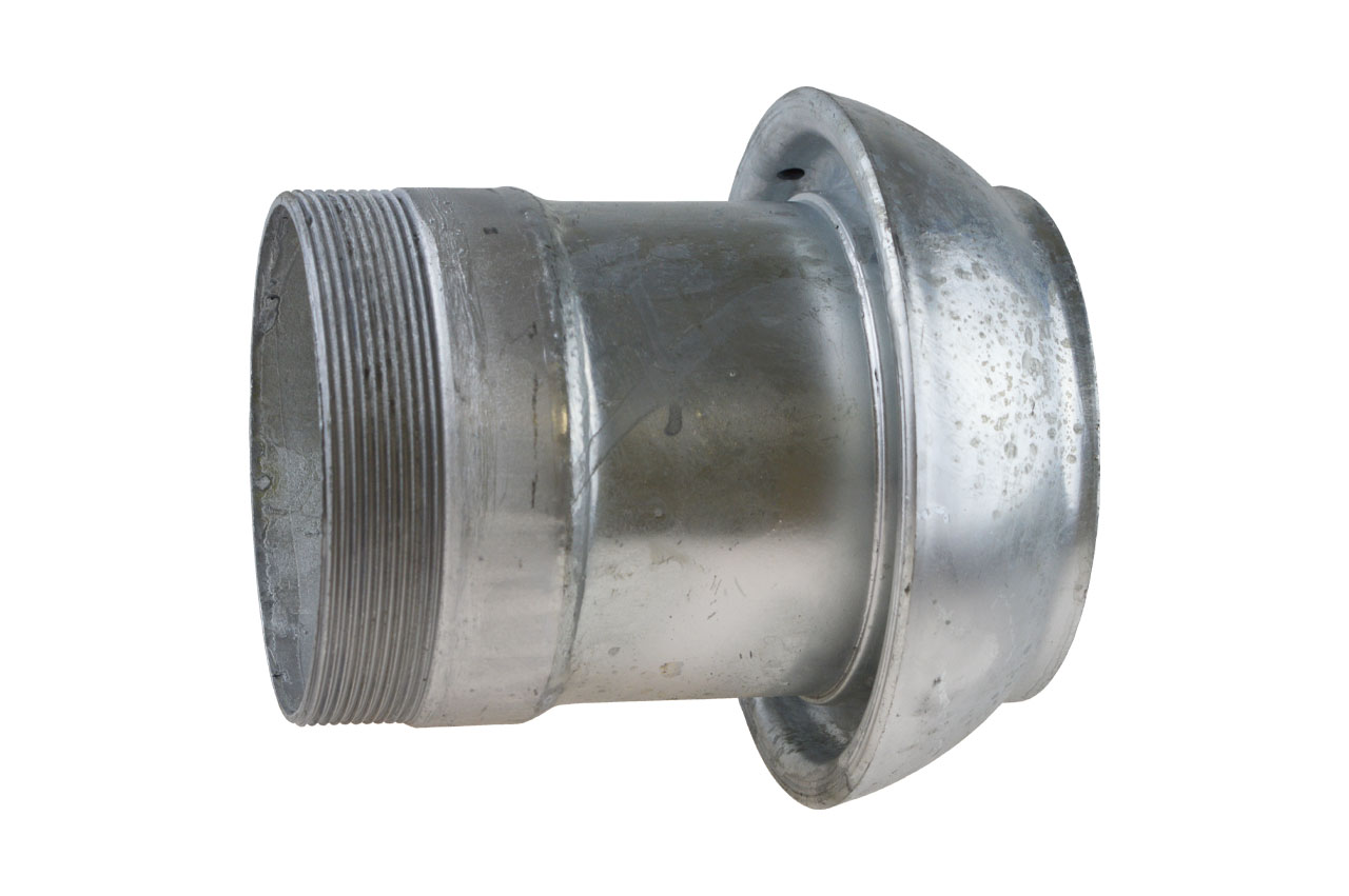 V-Teil mit Außengewinde, System Perrot (KVG), Stahl verzinkt