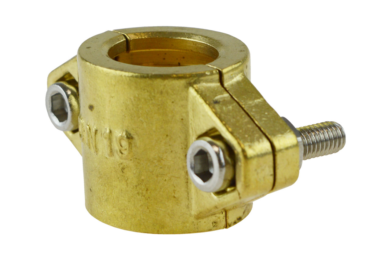 Klemmschalen 2-teilig aus Messing