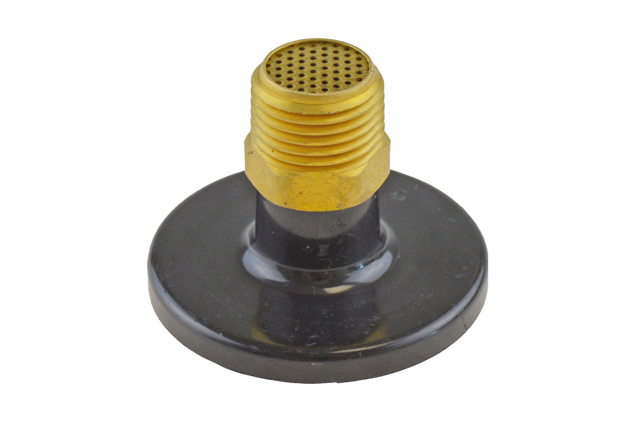 Entleerungsventil mit Filter, Messing