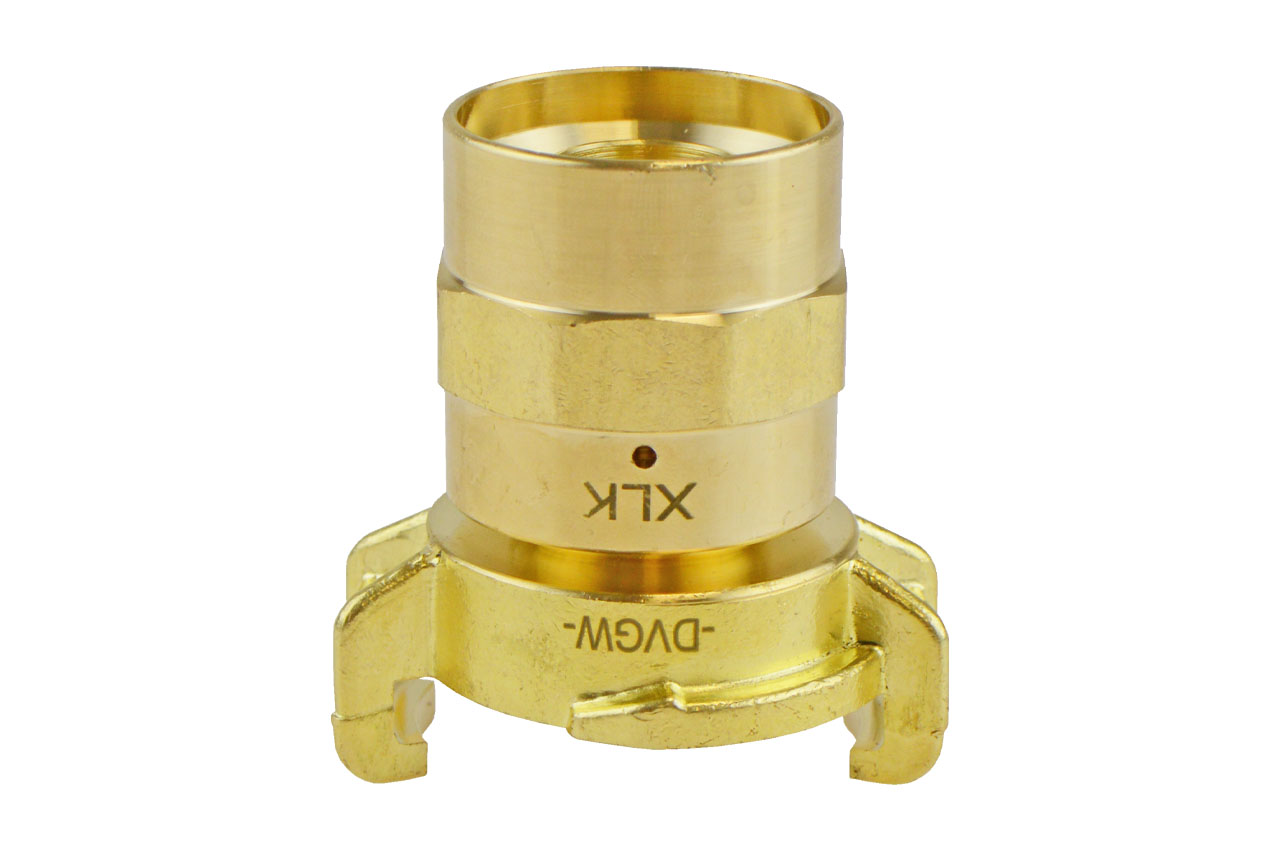 GEKA® plus Schraubkupplung XLK, KTW BWGL, Messing