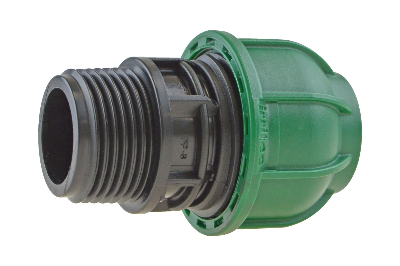 PE Kupplung mit Außengewinde, Brauchwasser - Connecto™