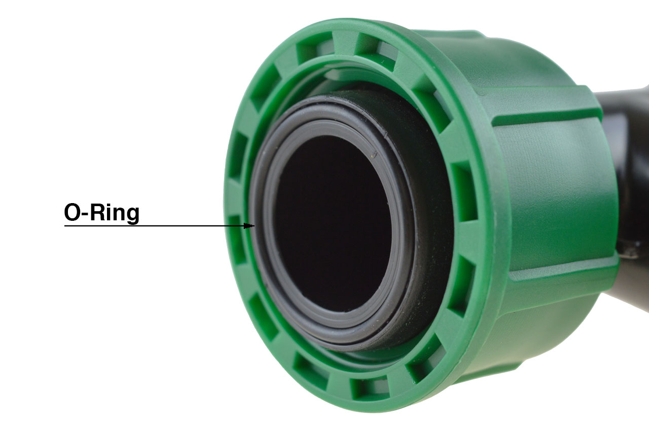 O-Ring passend für PE-Verteiler mit 1" Innengewinde mit Überwurfmutter von Irritec.