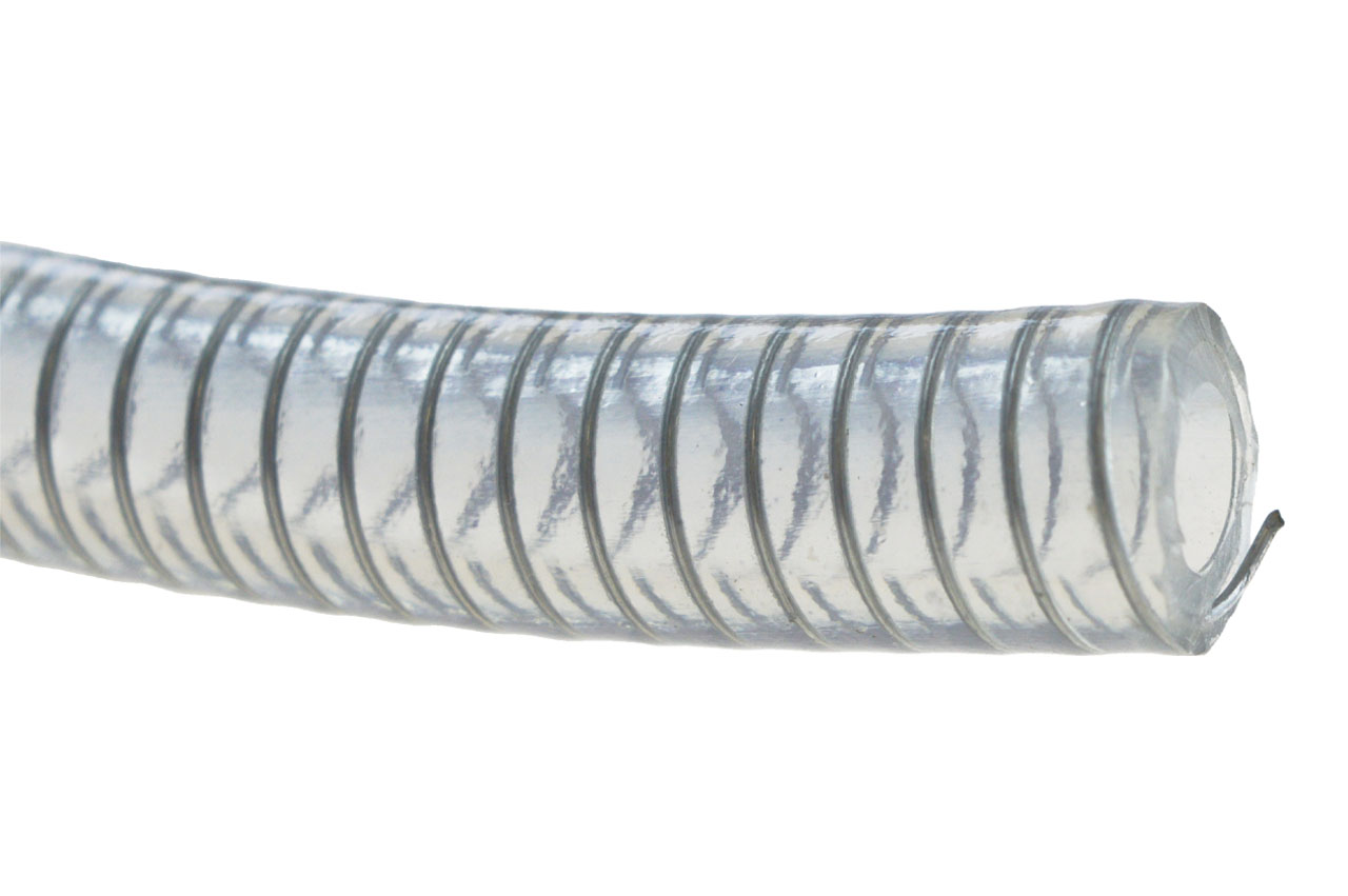 Armorvinpress PVC Saug- und Druckschlauch mit Spirale