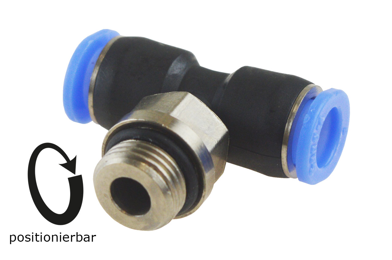 TE-Steckverschraubung mit Außengewinde, Mini