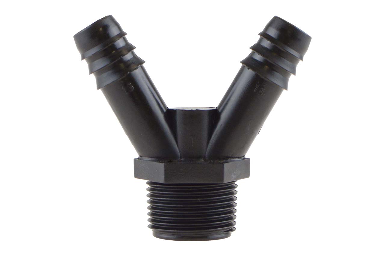 Y-Steckverbinder für PE-Rohre, PN 6