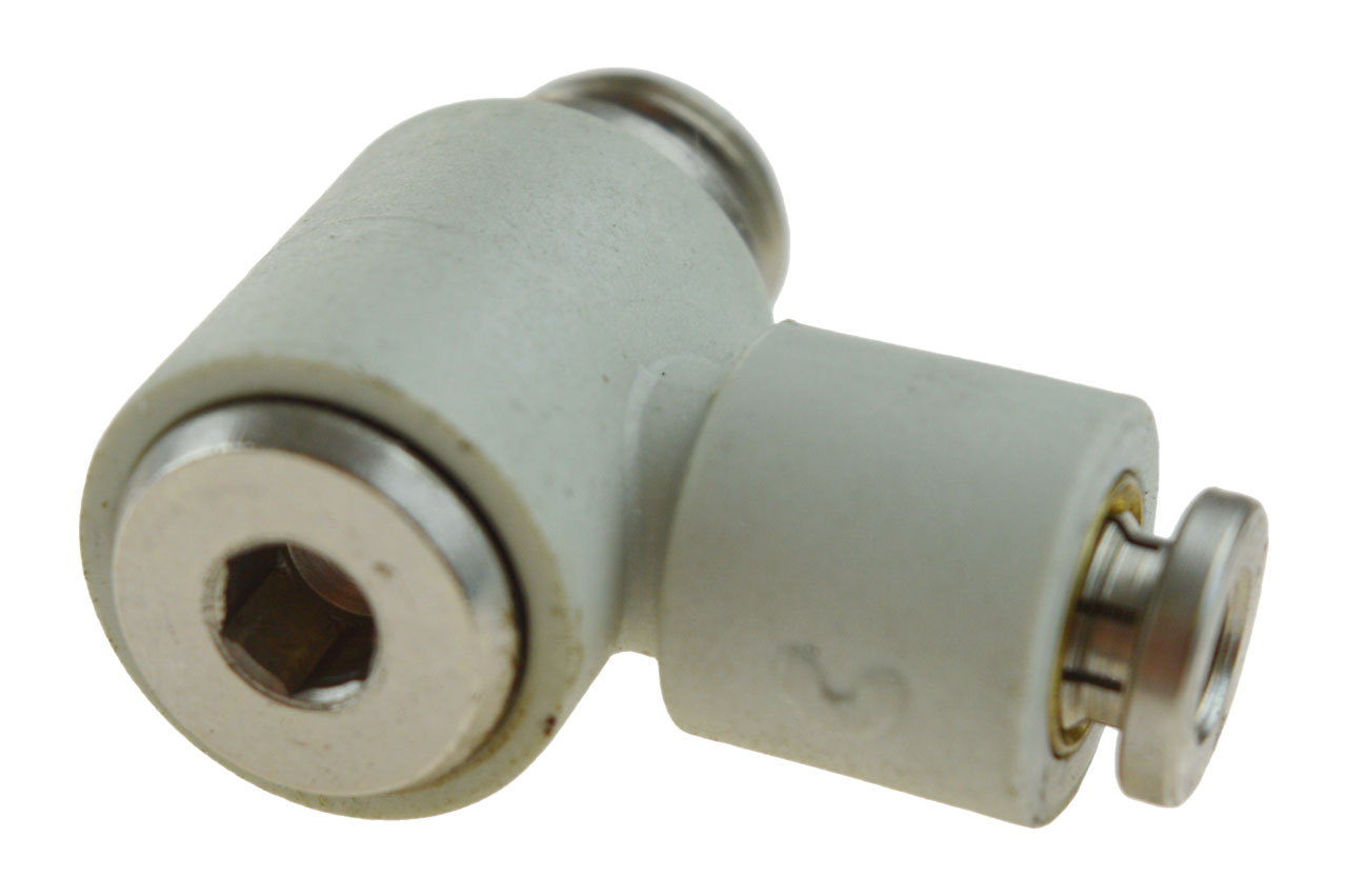 Anschluss 90°, 1/8" x 4 mm als Ersatzteil für den Kompressor von Battioni & Pagani