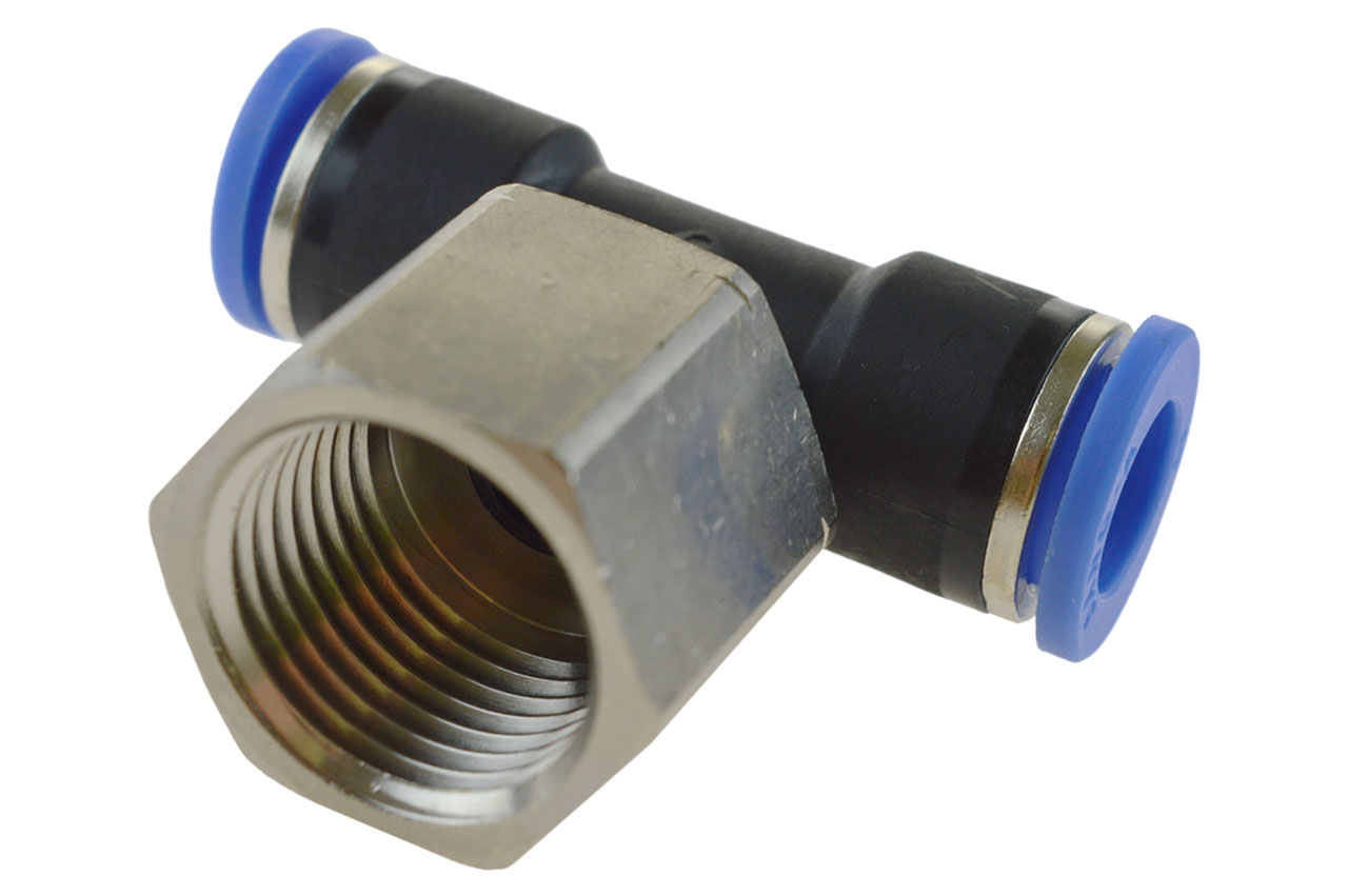 T-Steckverschraubung mit Innengewinde, Standard