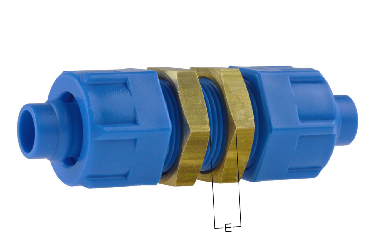 CK-Schott-Verschraubung, POM, Zeichnung Emax