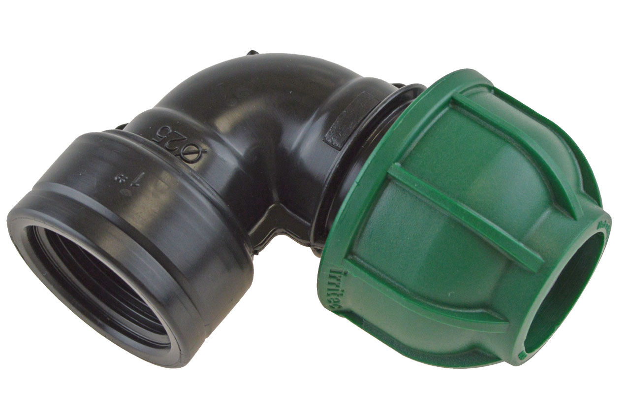 PE Winkel 90° mit Innengewinde, Brauchwasser - Connecto™