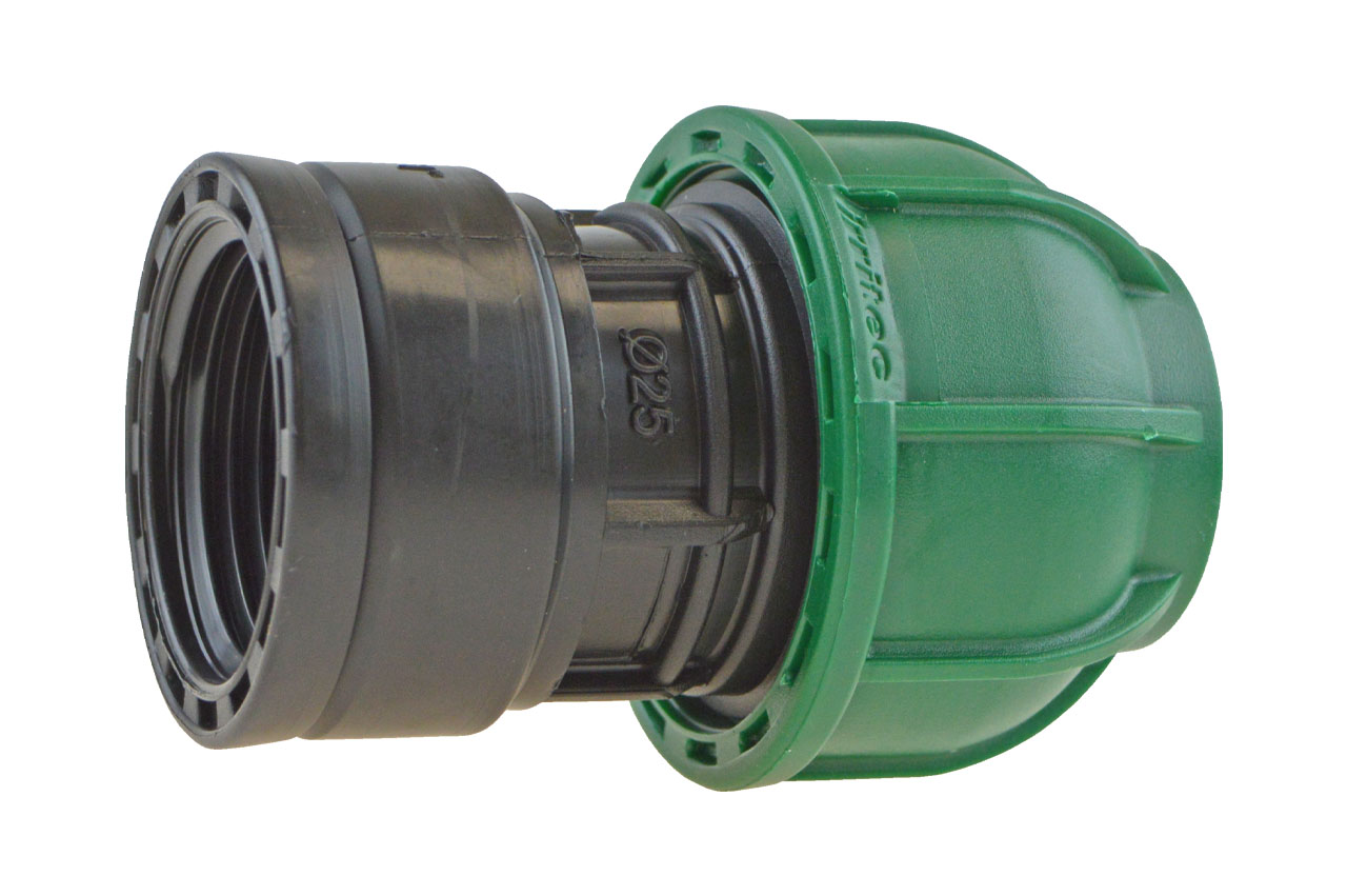 PE Kupplung mit Innengewinde, Brauchwasser - Connecto™