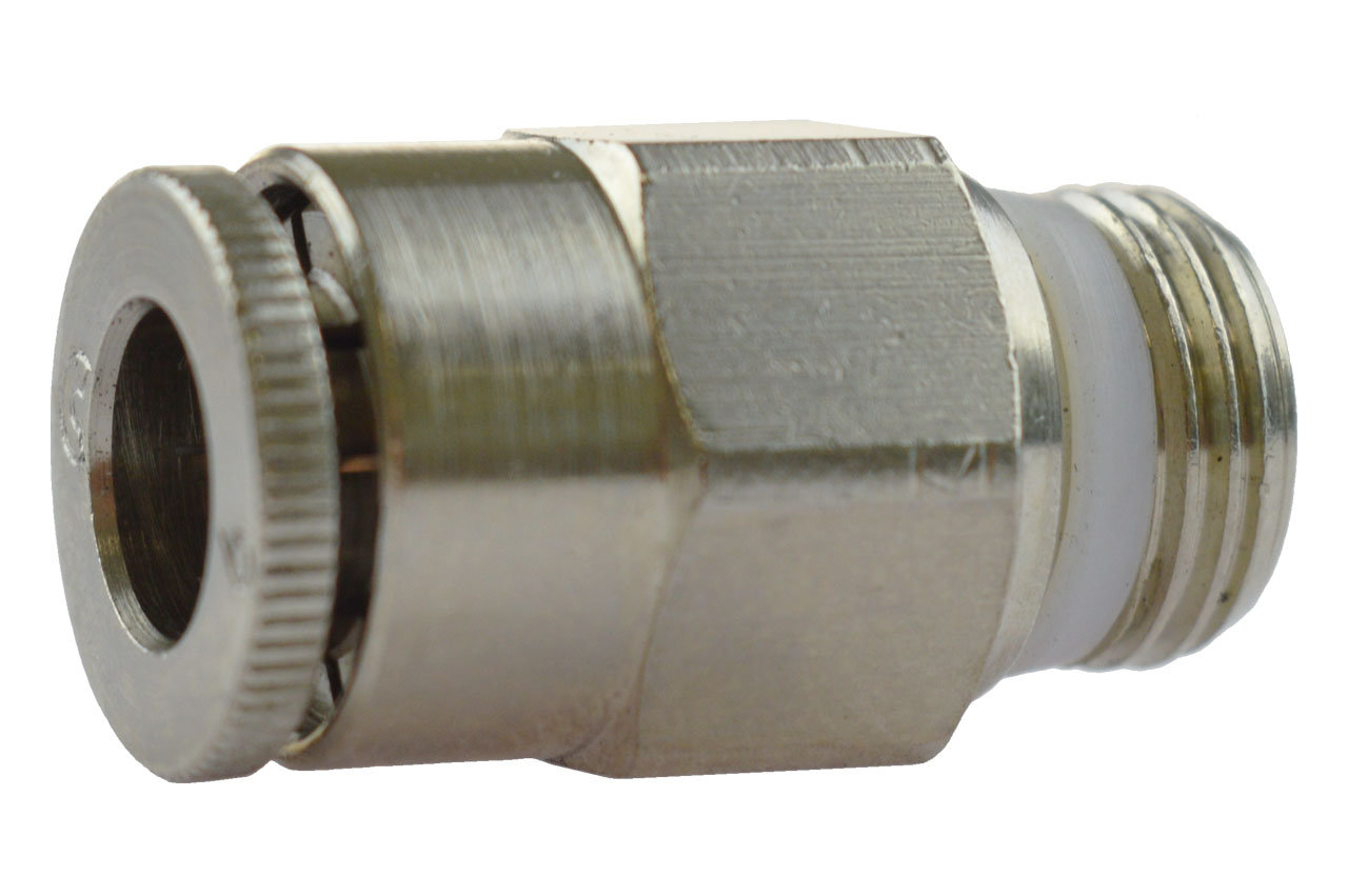 Anschluss 1/8" x 6 mm gerade als Ersatzteil für den Kompressor von Battioni & Pagani