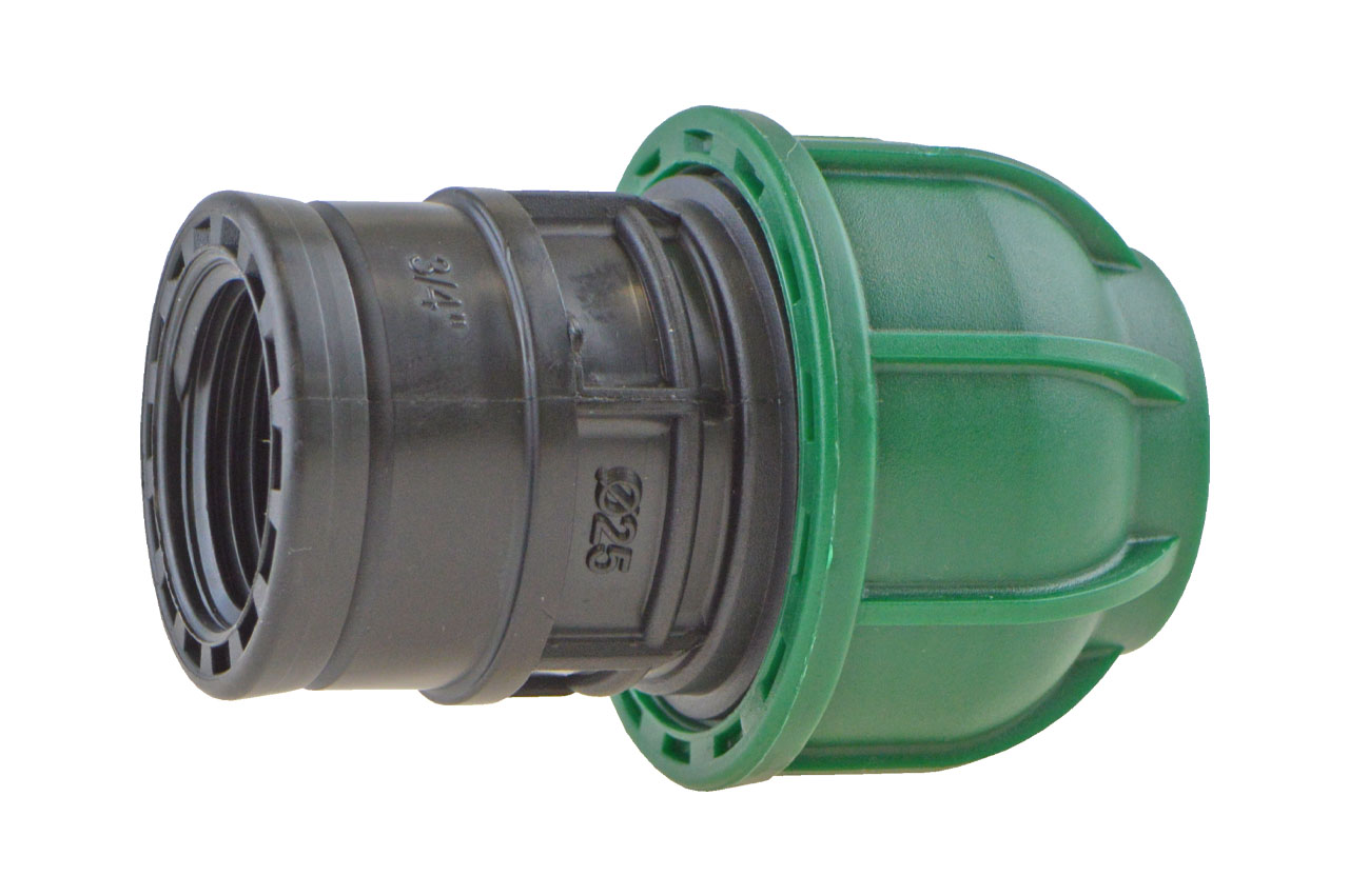 PE Kupplung mit Innengewinde, Brauchwasser - Connecto™