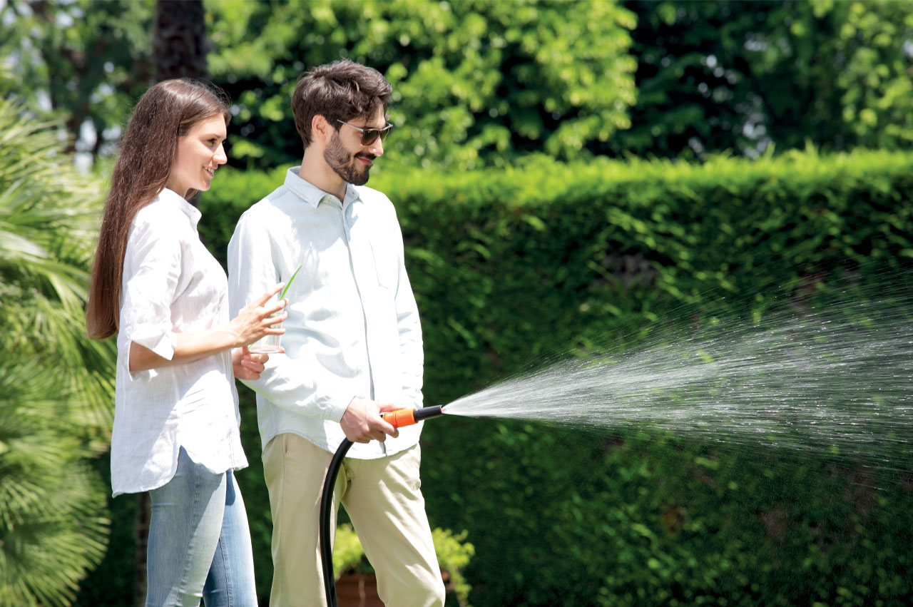 Claber Max-Flow Gartenspritze regulierbar - Aquamaster