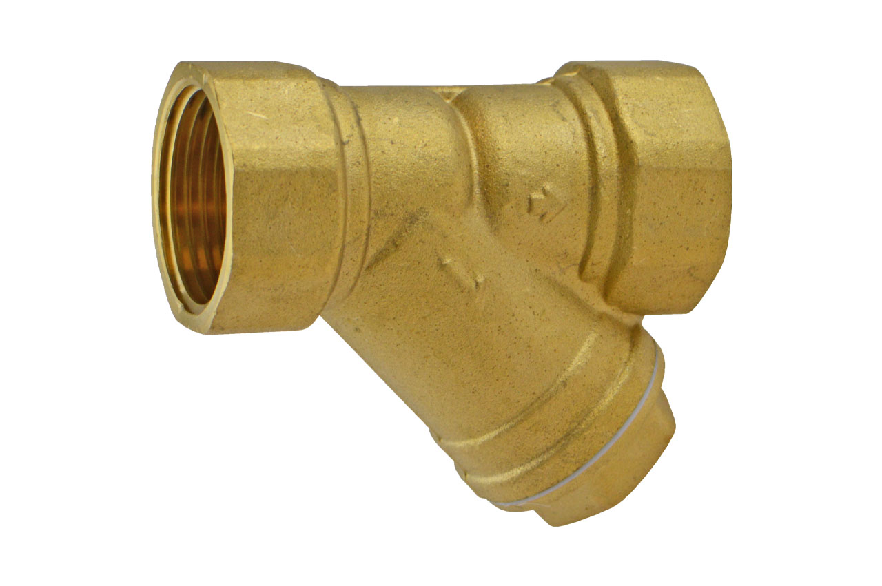 Schmutzfänger mit Innengewinde Nr. 1900, Messing