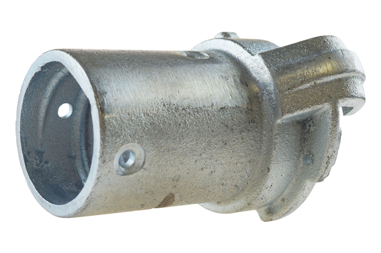 Sandstrahlkupplung mit Schlauchanschluss, Temperguss