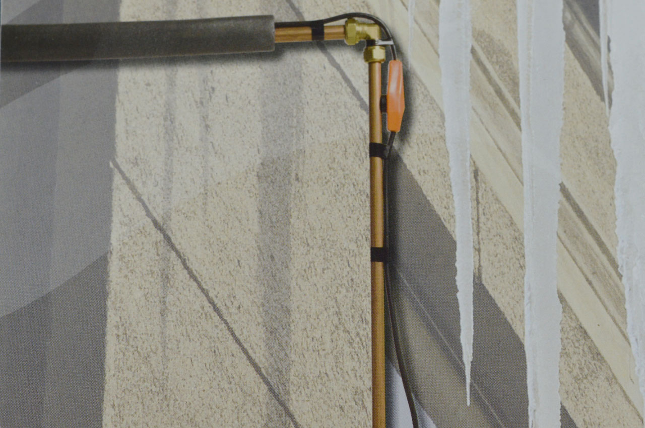 Frostschutzkabel mit Thermostat, 230 V