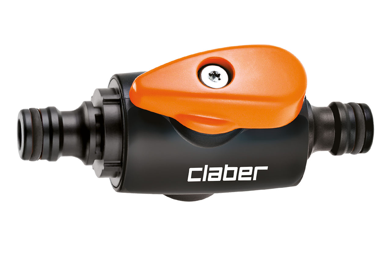 Claber Verbinder mit Regulierungs- und Absperrventil