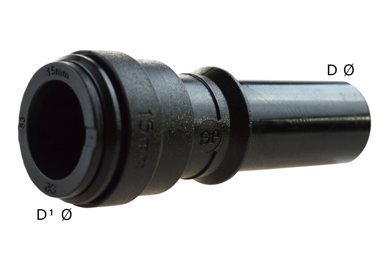 Steckverbindung reduzierend mit Stecknippel, Big