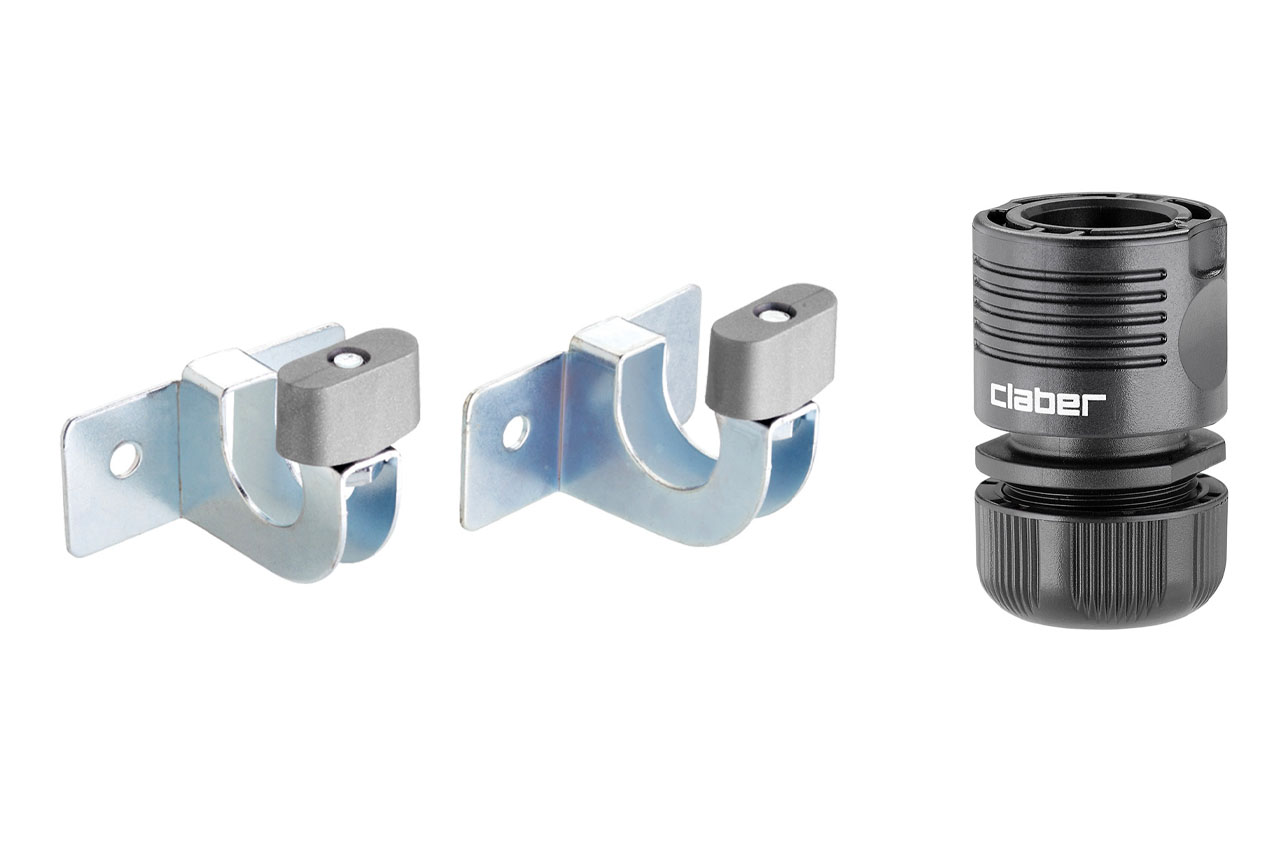 Claber Schlauchtrommel mit Wandhalterung KIROS