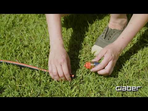 Claber Schlauchstück mit Wasserstopp - Metal-Jet