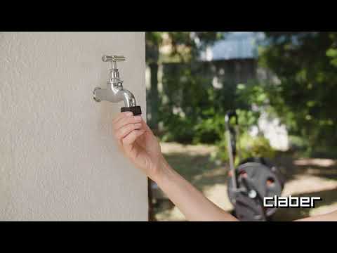 Claber Max-Flow Hahnstück mit Innengewinde und Adapter - Aquamaster