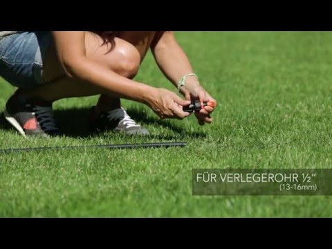 Claber PE-Rohr Klemmverbinder mit Ablassventil