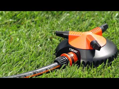 Claber Drei-Arm-Kreisregner Idrojet 2000