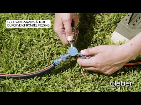 Claber Y-Stück / 3-Wege-Verteiler - Metal-Jet