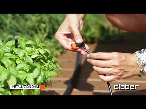 Claber einstellbarer Endtropfer 0 bis 10 l/h Plus (10 Stück)