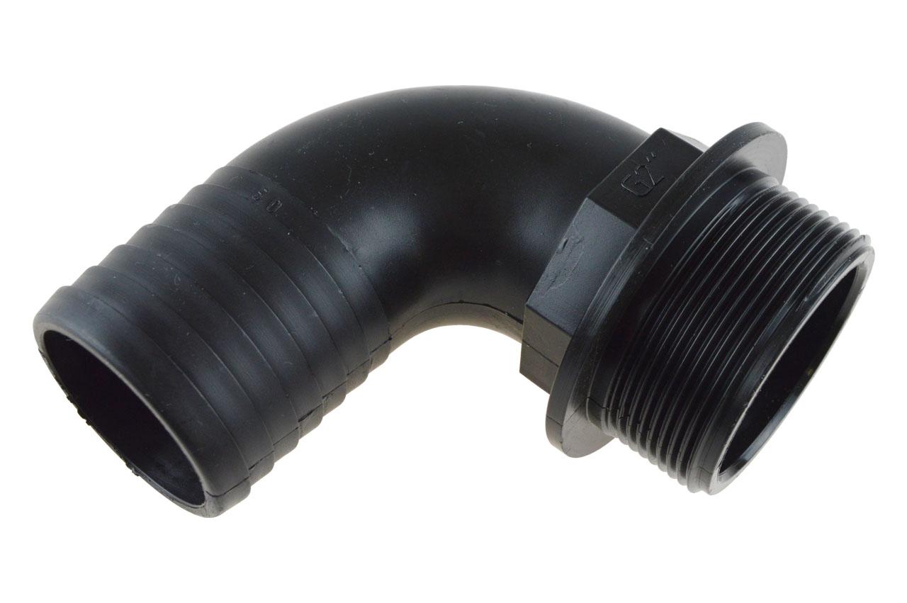 OHA Schlauchanschluss 90° Für Schläuche 8,5-26,6 Mm Passend Für DN40 | Stabilo Sanitär